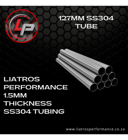 1.5 127mm SS304 Tube 1m
