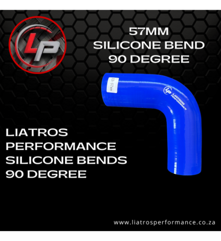 57mm Silicone Bend 90 Degree