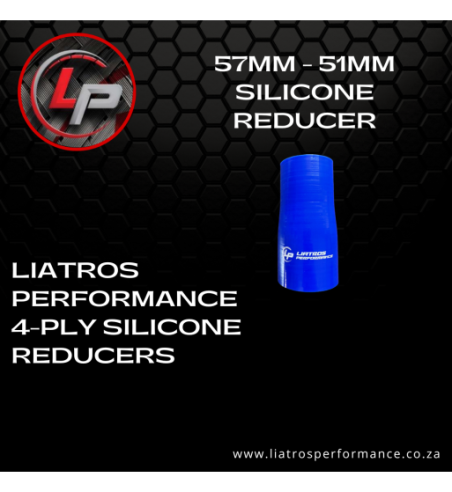 Silicone Reducer 57mm-51mm
