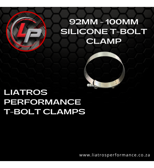 92mm-100mm Silicone Clamp T Bolt