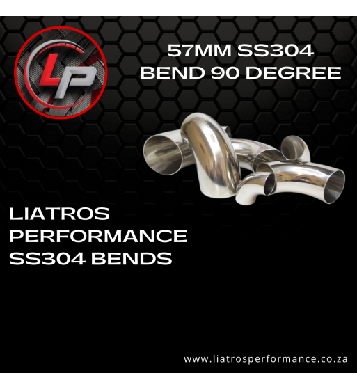 2.25" - 57mm SS304 Bend 90°