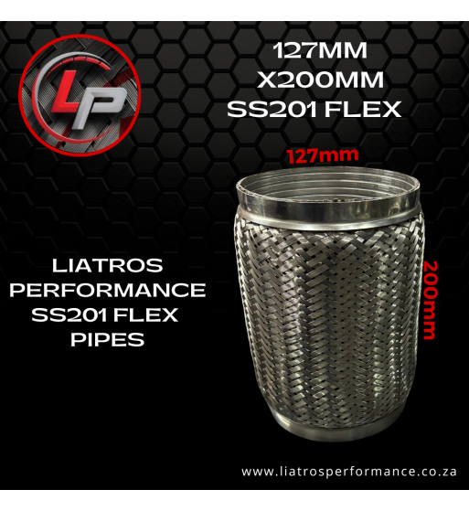 5.0 127mm x200 Flex Pipe
