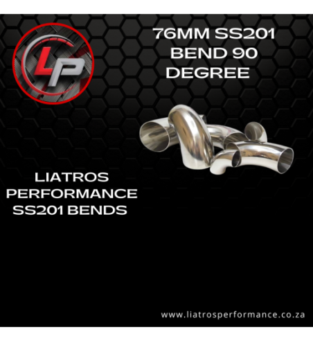 3'' - 76MM (SS201) BEND 90Â°