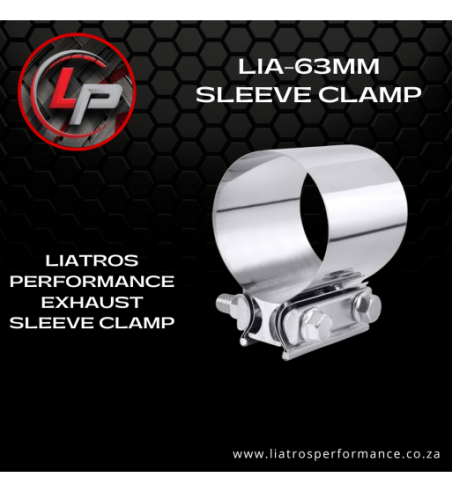 2.5 63m Exhaust Sleeve Clamp