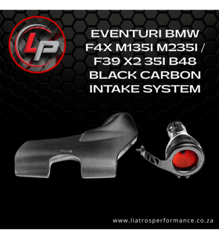 Eventuri BMW F4X M135i M235i / F39 X2 35i B48 Black Carbon Intake System