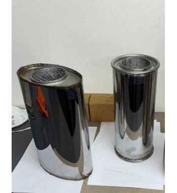 LIA-76MMX300MM OVAL SILENCER BOX