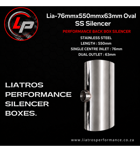 LIA-76MMX550MMX63MM PERFORMANCE BACK BOX OVAL
