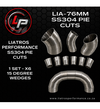 3.0'' 76MM SS304 PIE CUT SET
