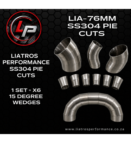 3.0'' 76MM SS304 PIE CUT SET