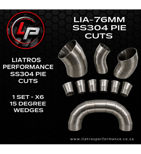 3.0'' 76MM SS304 PIE CUT SET