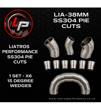 1.5'' 38MM SS304 PIE CUT SET