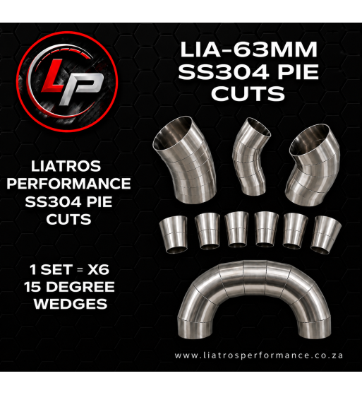 2.5'' 63MM SS304 PIE CUT SET