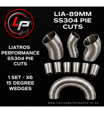 3.5'' 89MM SS304 PIE CUT SET