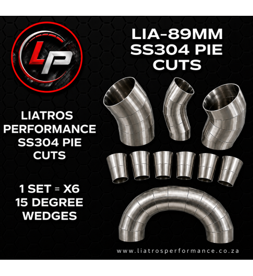 3.5'' 89MM SS304 PIE CUT SET