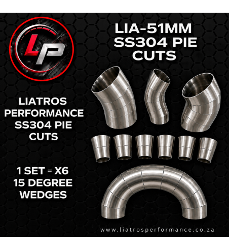 2.0'' 51MM SS304 PIE CUT SET