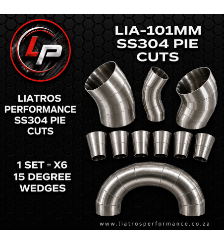 4.0'' 101MM SS304 PIE CUT SET