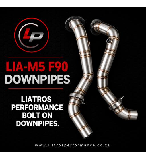 LIA-M5 F90 BMW DOWNPIPES