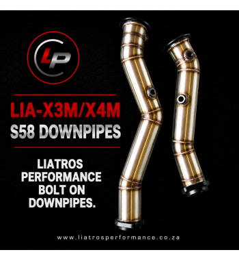 LIA-X3M/X4M S58 BMW DOWNPIPES