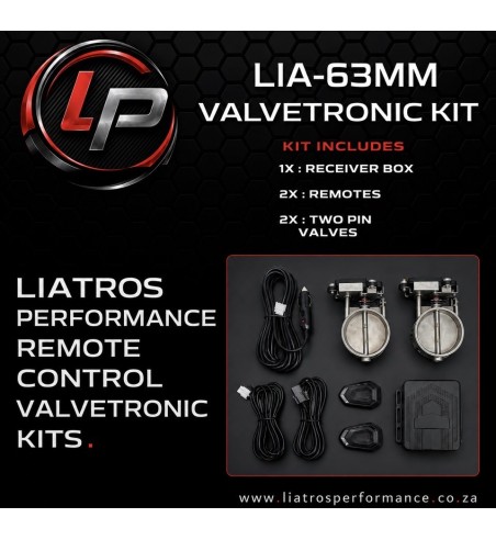 LIATROS PERFORMANCE 63MM VALVETRONIC KIT