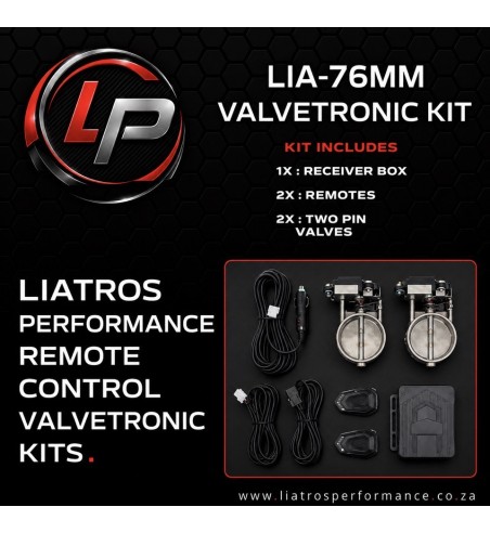 LIATROS PERFORMANCE 76MM VALVETRONIC KIT