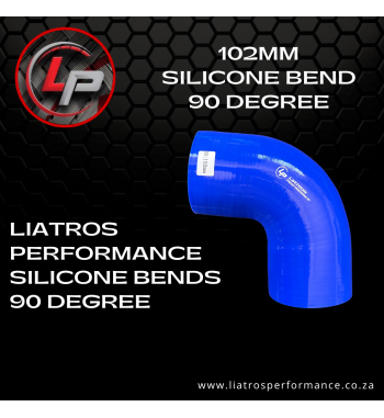 102mm Silicone Bend 90 Degree