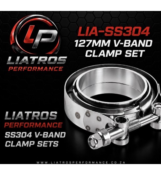 5.0 127mm V-Band Clamp SET SS304