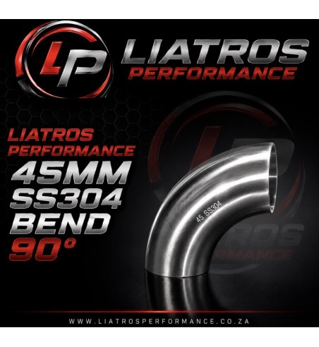 1.77" - 45mm SS304 Bend 90°