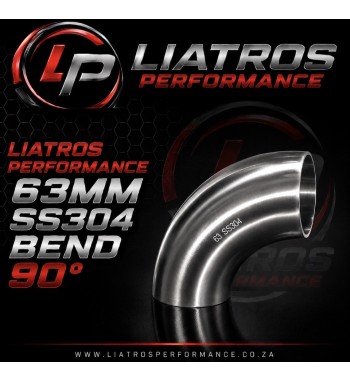 2.5" - 63mm SS304 Bend 90°