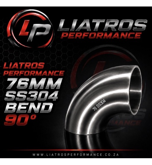 3" - 76mm SS304 Bend 90°