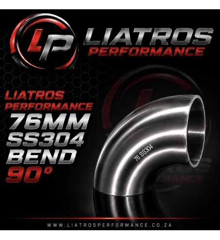 3" - 76mm SS304 Bend 90°
