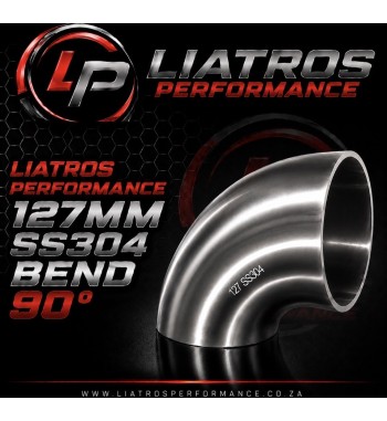 5.0 127mm SS304 Bend 90°