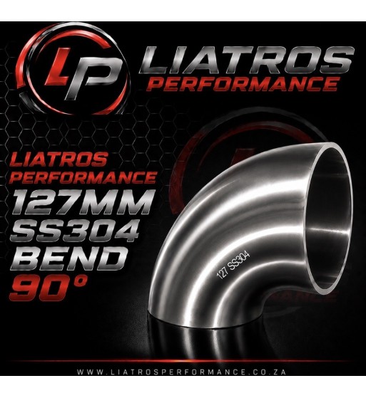 5.0 127mm SS304 Bend 90°