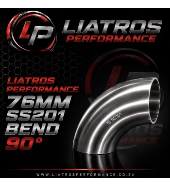 3'' - 76MM (SS201) BEND 90Â°