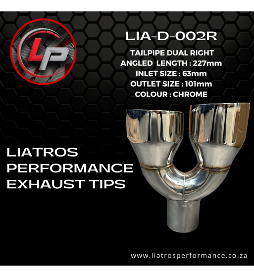 Tailpipe LIA-D-002R