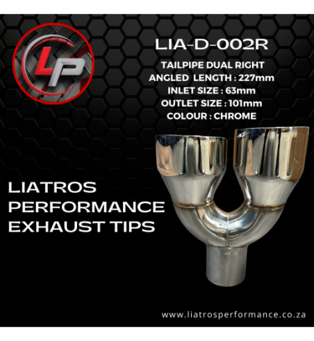 Tailpipe LIA-D-002R