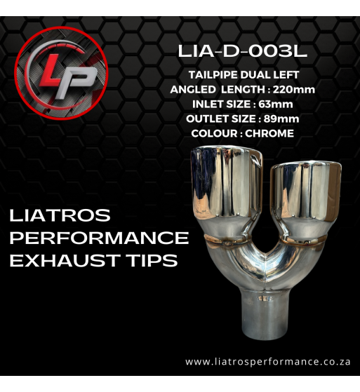Tailpipe LIA-D-003L