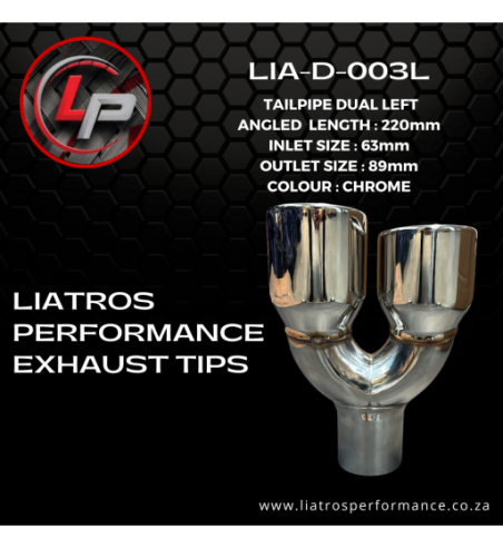 Tailpipe LIA-D-003L