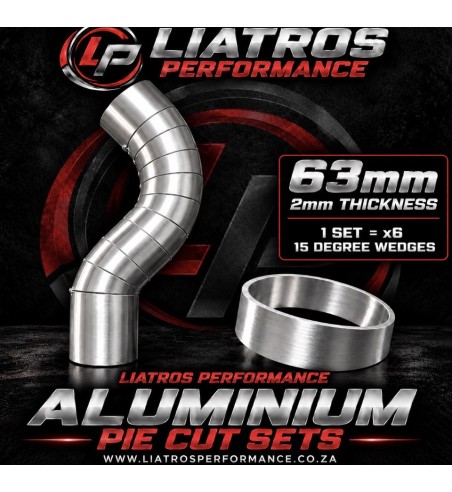 2.5" 63MM ALUMINIUM PIE CUT SET