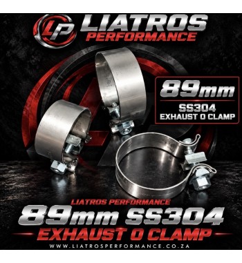 3.5 89mm Exhaust O Clamp