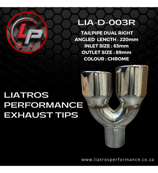 Tailpipe LIA-D-003R