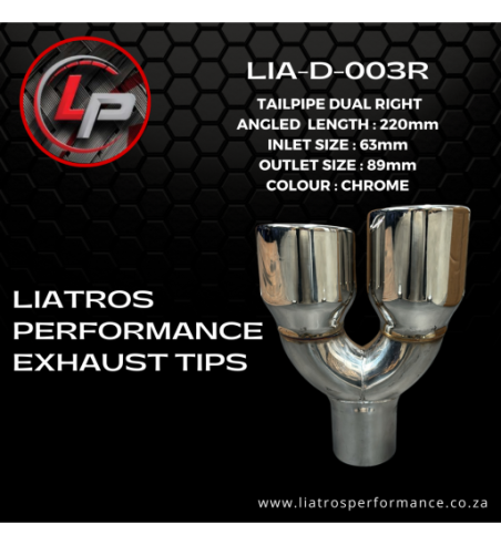 Tailpipe LIA-D-003R