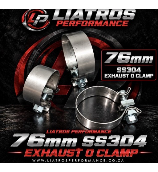 3.0 76mm Exhaust O Clamp